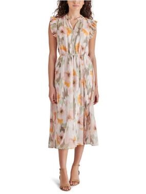 Floral Dress Steve Madden Allegra - Pink & Green